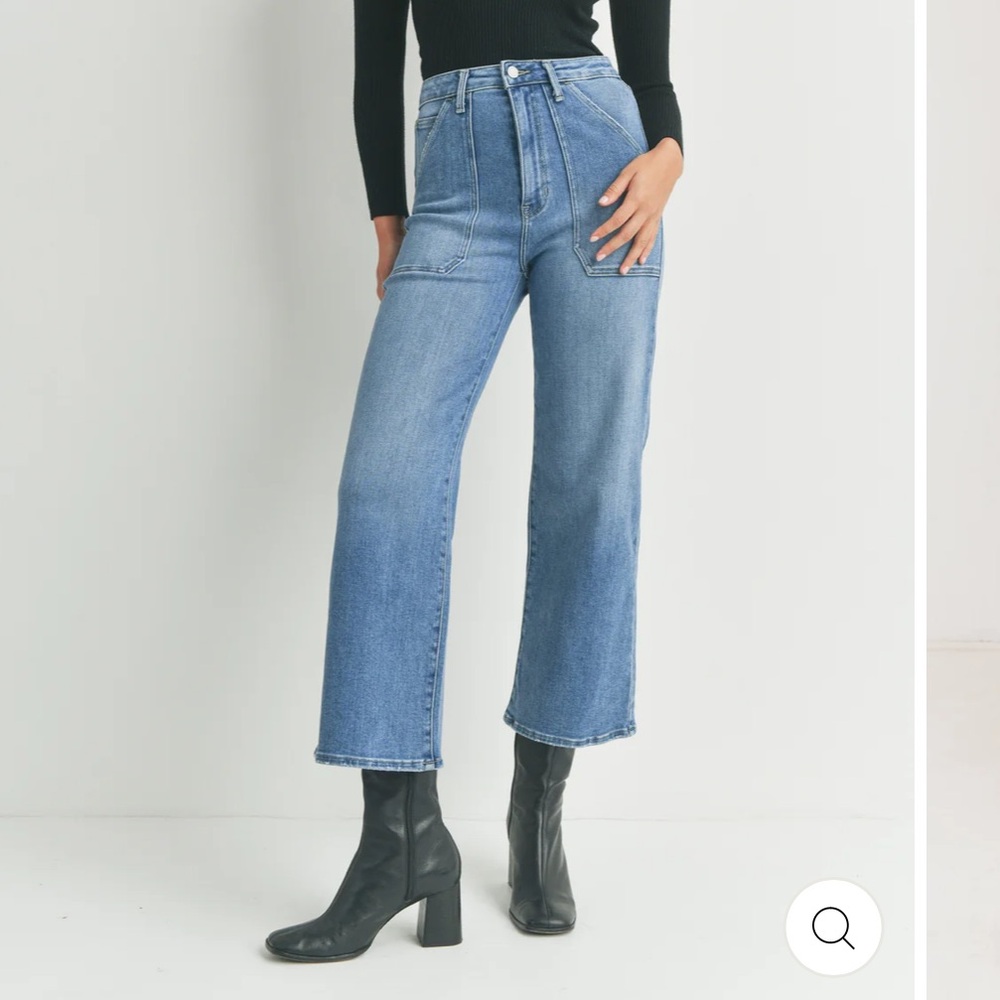 Just Black high rise jeans